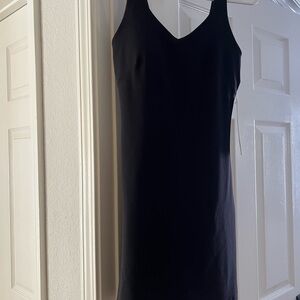 lululemon athletica Sleek Black Mini Dress
